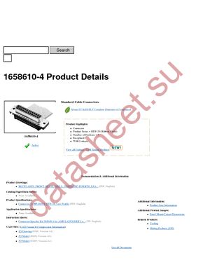 1658610-4 datasheet  